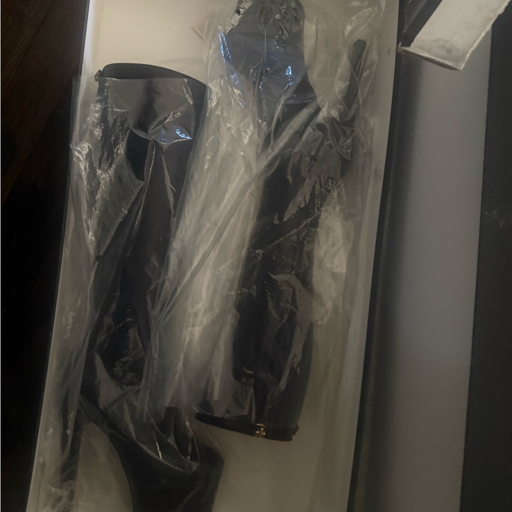Gucci Black Knee-High Boots - Picture 16 of 16